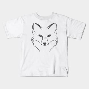 Fox head t-shirt Kids T-Shirt